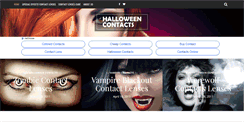 Desktop Screenshot of halloweencontacts.org