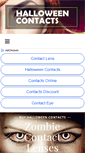 Mobile Screenshot of halloweencontacts.org